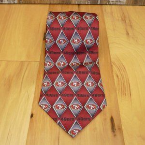 NFL Football San Francisco 49er's Men's Tie